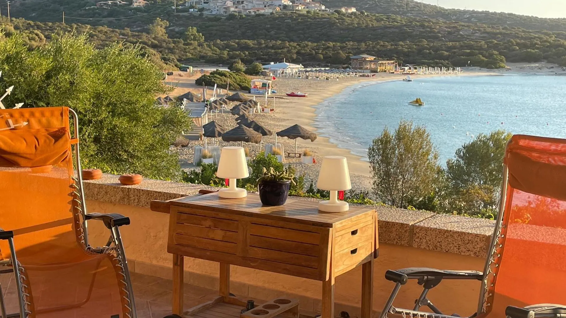 Sandy Cove Patio Villa Sul Mare Golfo Aranci Italy